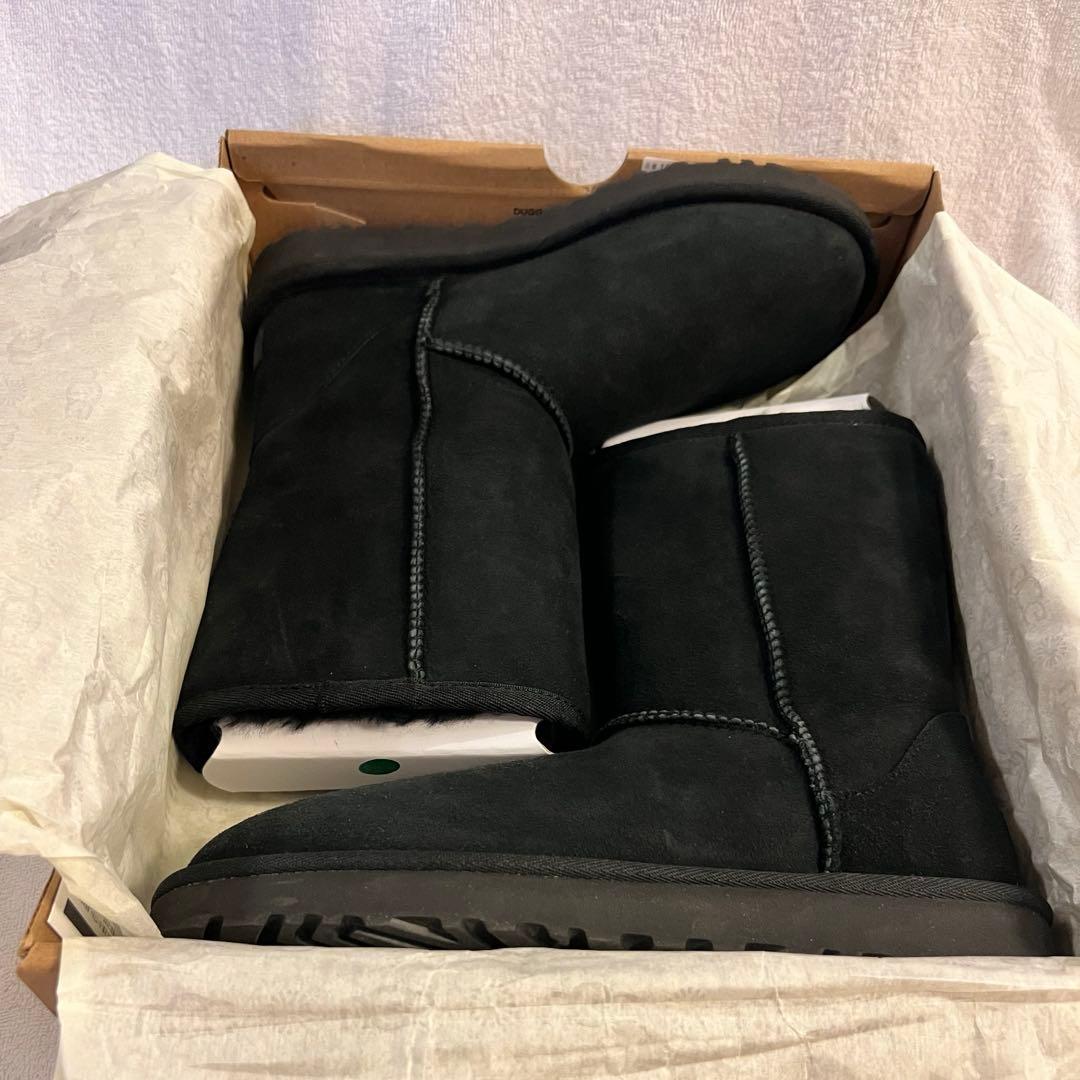 ブラックムートンブーツ