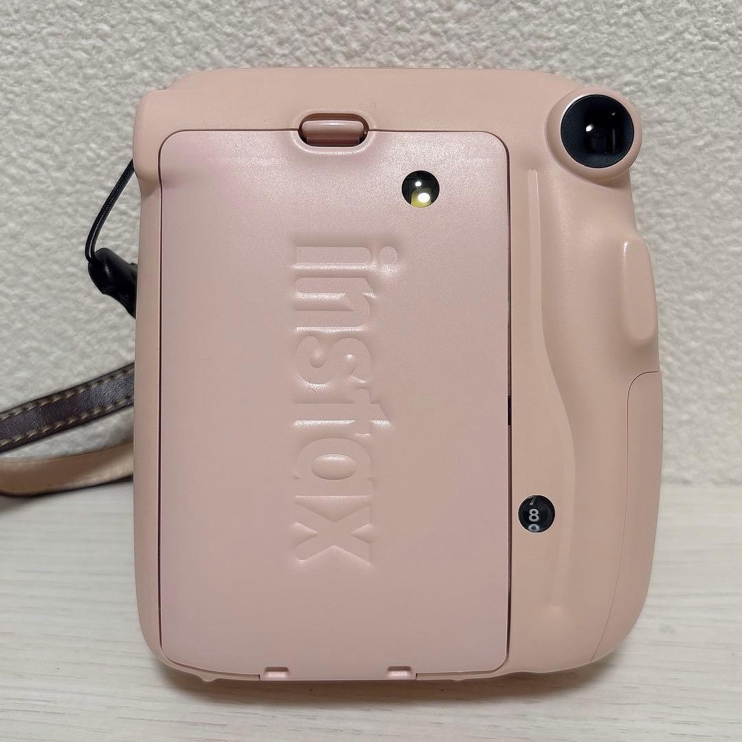 美品 FUJIFILM instax mini11 チェキ ピンク　動作確認済み