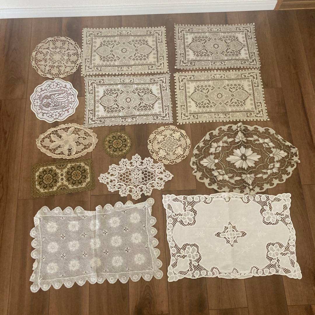 汕頭　スワトウ他まとめ売り　テーブルセンタークロス