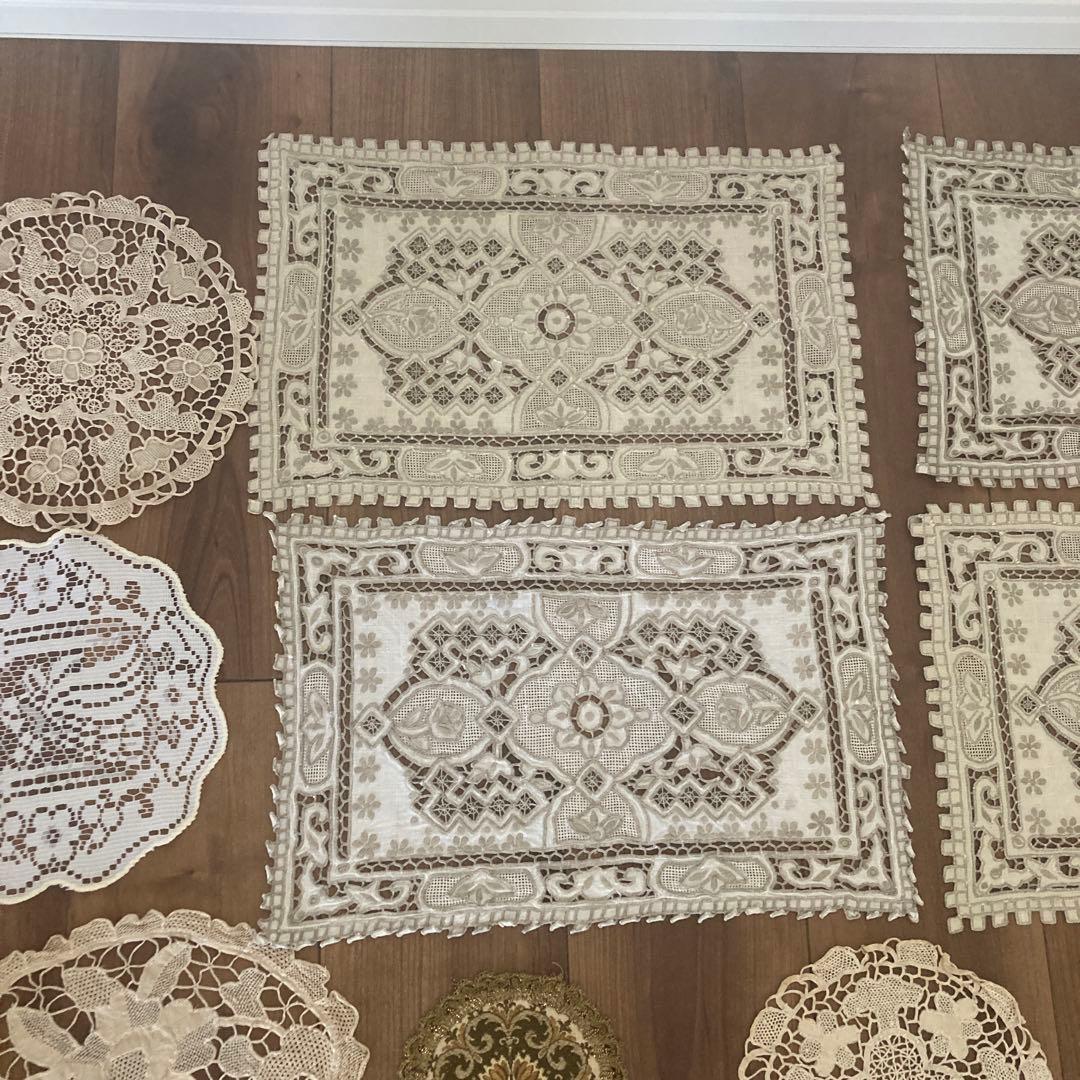 汕頭　スワトウ他まとめ売り　テーブルセンタークロス