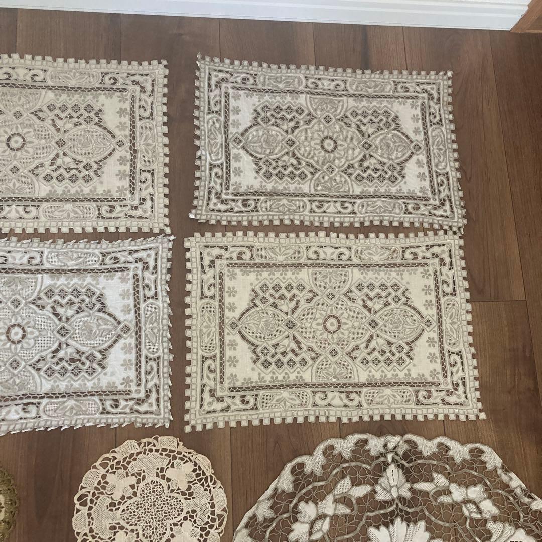 汕頭　スワトウ他まとめ売り　テーブルセンタークロス