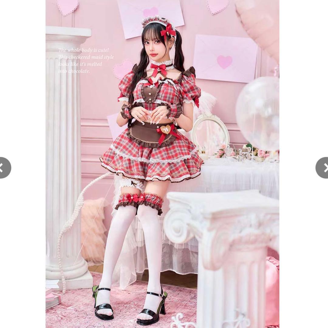 チョコラブチェックメイド Malymoon/マリームーン バレンタイン