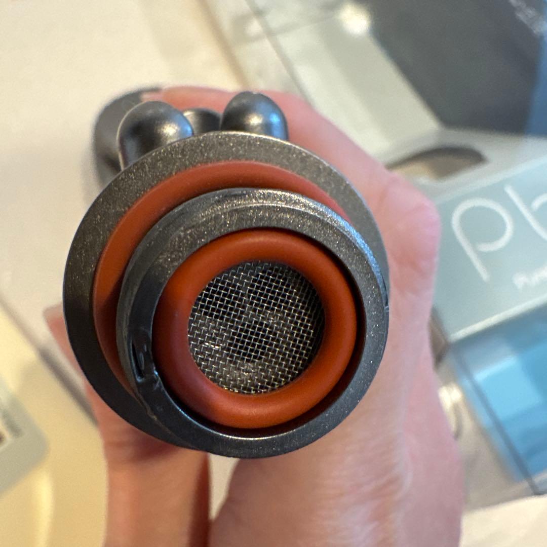 ピュアブル２◆シャワーヘッド◆Purebble II　チタンブラック