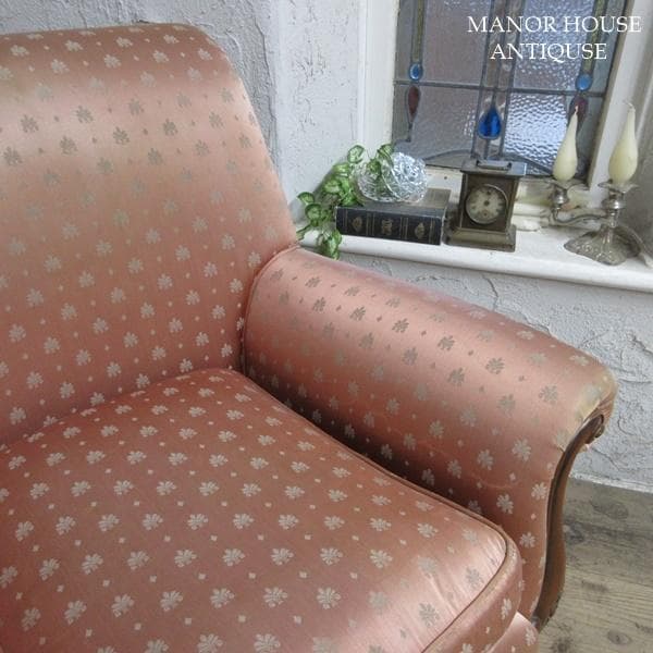 イギリス ビンテージ 家具 ソファ 1人掛け 椅子 店舗什器 英国 6310d