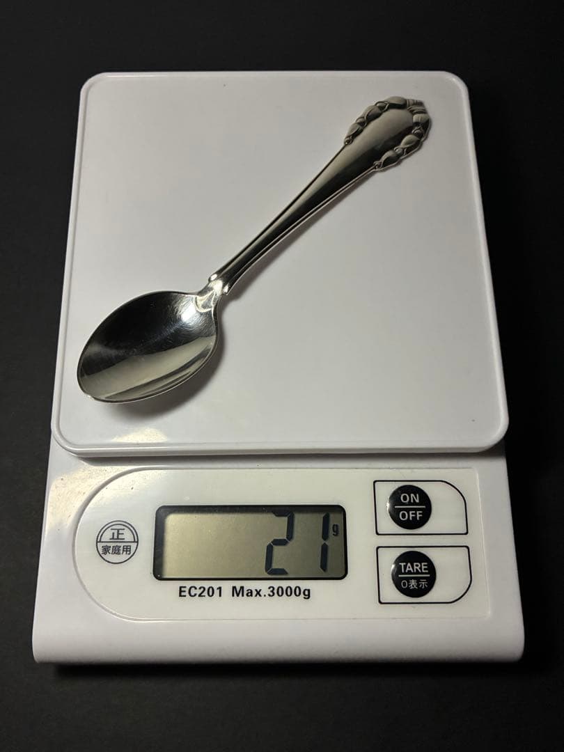  リリーオブザバレー ティースプーン1913年モデル純銀