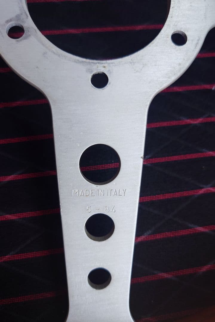 MOMO INDY 32φ ウッドステアリング 当時物