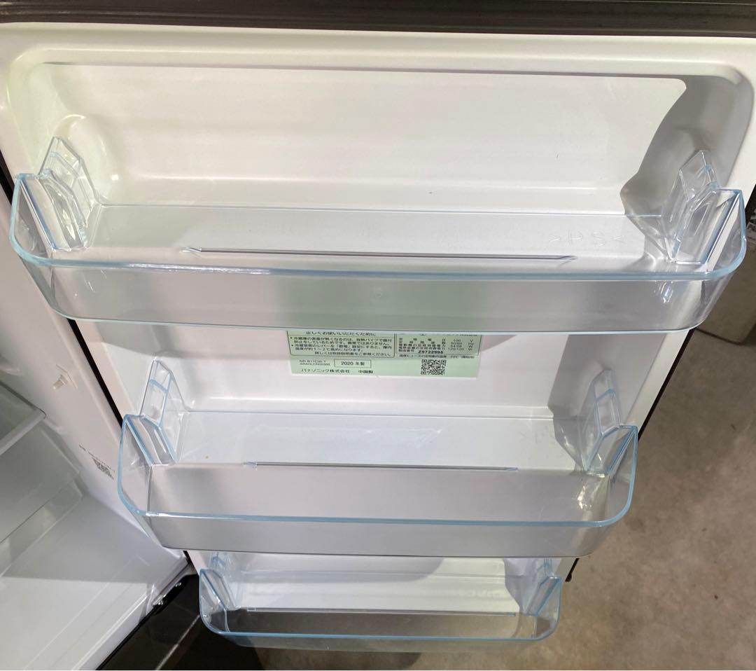 パナソニック　ノンフロン冷凍冷蔵庫　NR-B17CW-T 2020年製 168L