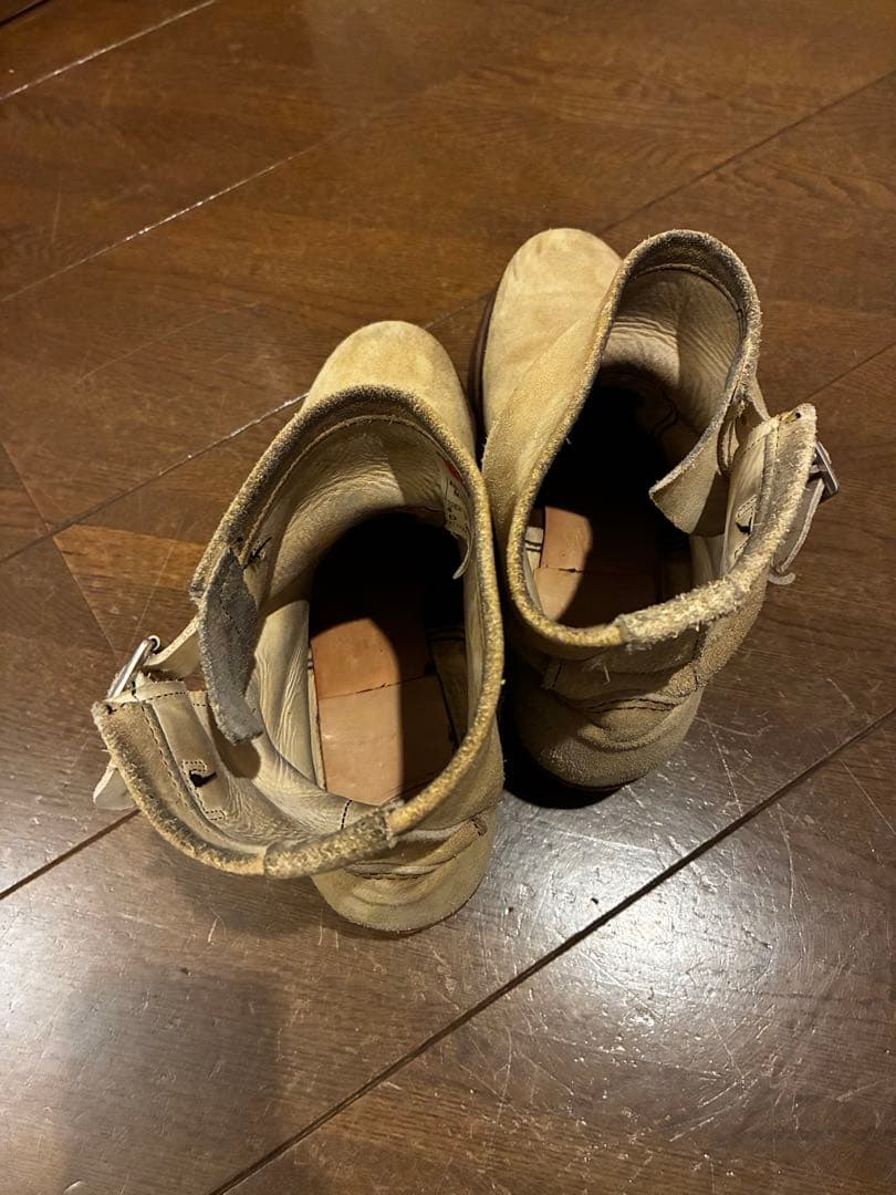 REDWING レッドウィング　ショートエンジニア 2965 US8 ラフアウト