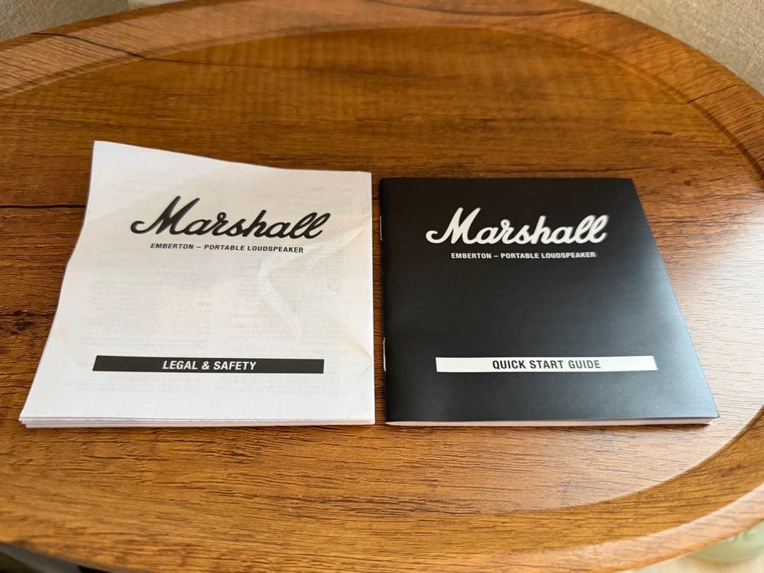 Marshall マーシャル ワイヤレススピーカー ブラック　EMBERTON