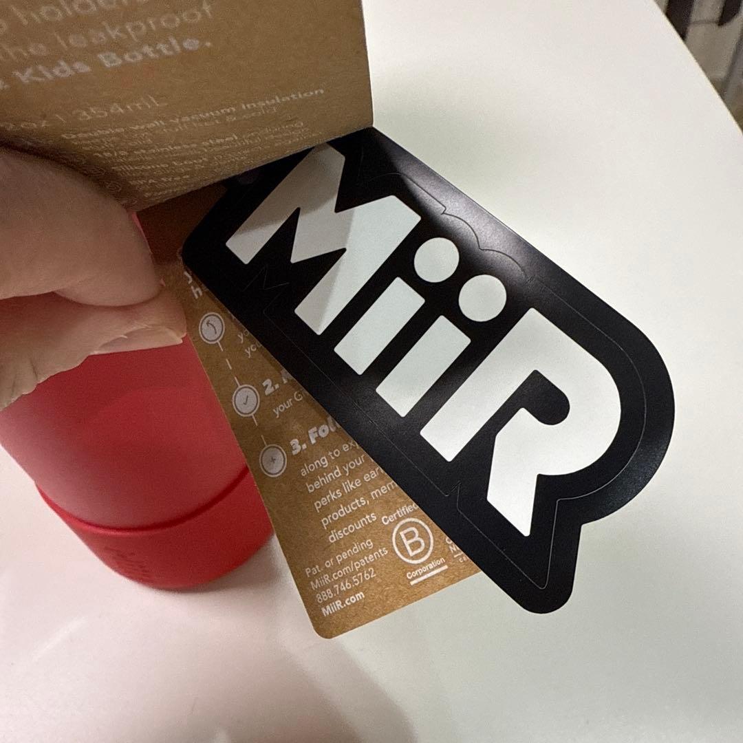 Miir Kids Bottle 赤色 Patagonia Honolulu