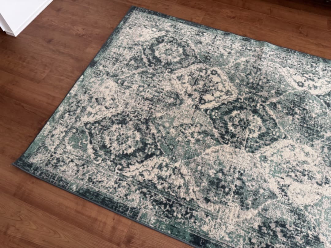 IKEA　VONSBÄK ラグ 133×195 cm　グリーン