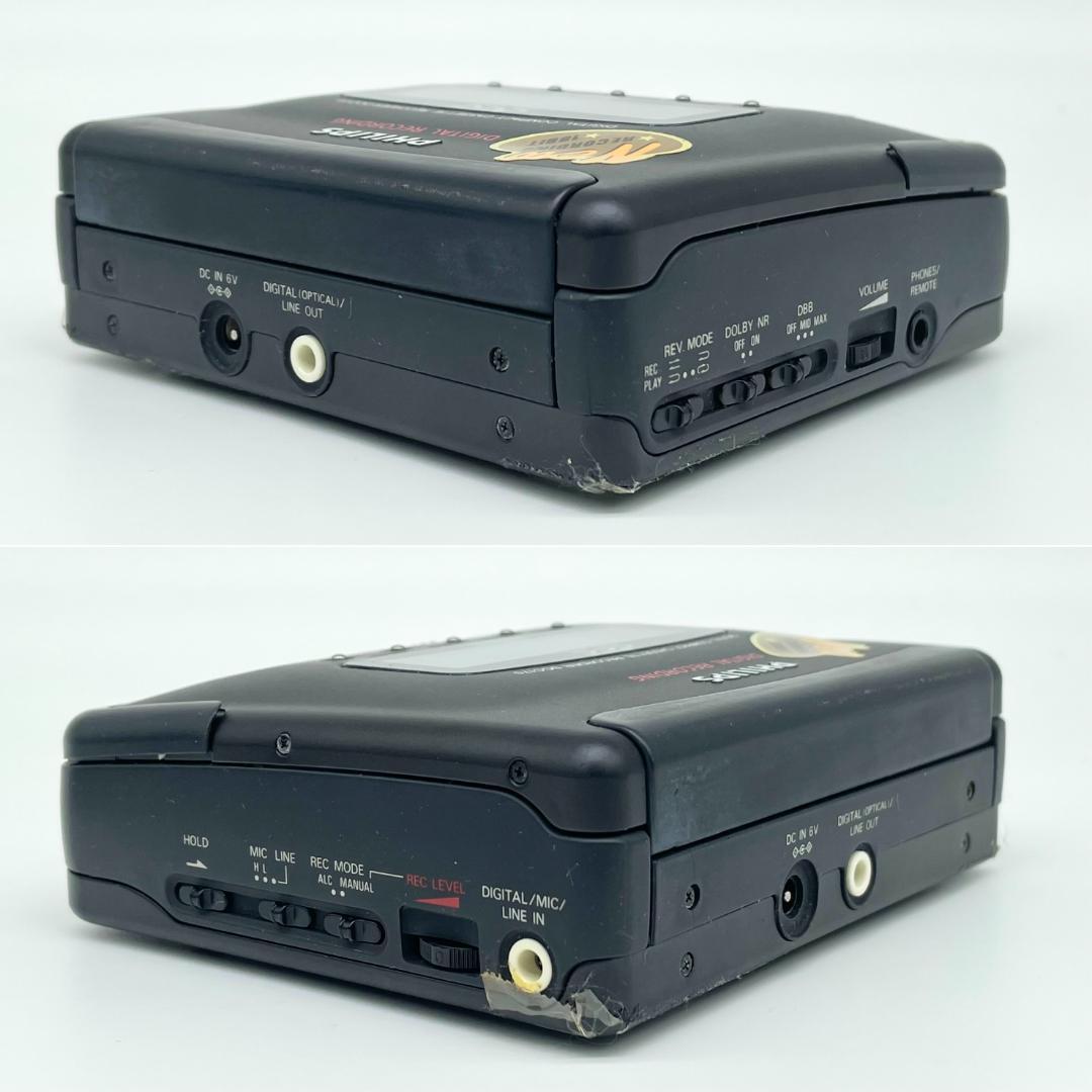 即配【現状品】PHILIPS DCC170 ブラック ポータブルDCCレコーダー