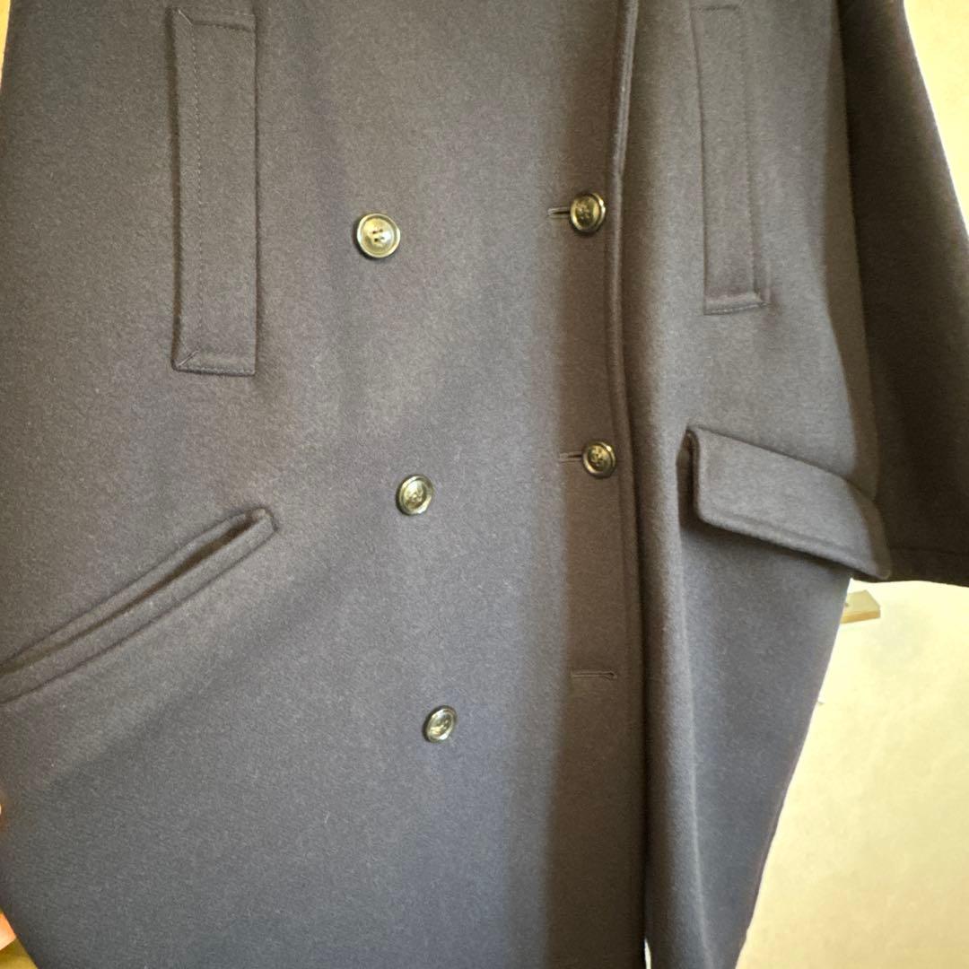 二宮こずえさん着用　FRAMEWORK ダブルフェイス ロングピーコートネイビー