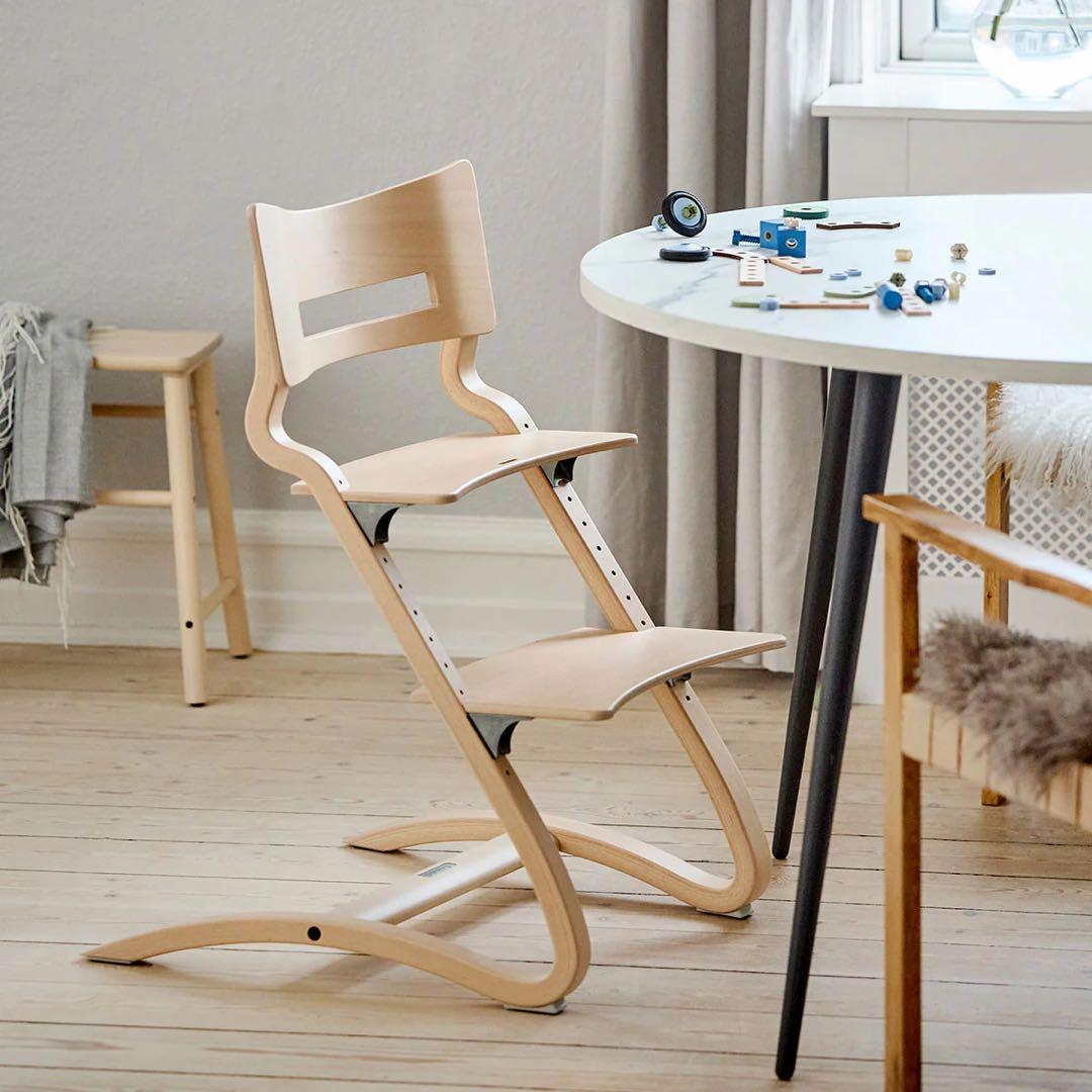 正規品　Leander リエンダー ハイチェア　木製 キッズチェア