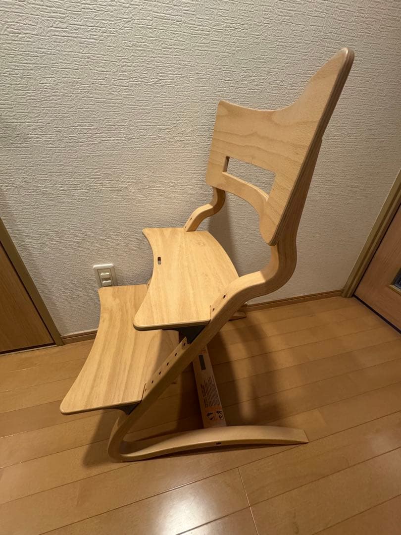 正規品　Leander リエンダー ハイチェア　木製 キッズチェア
