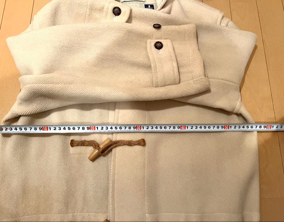 希少90's白タグ グローバーオールダッフルコート ムーアブルック ヘリンボーン