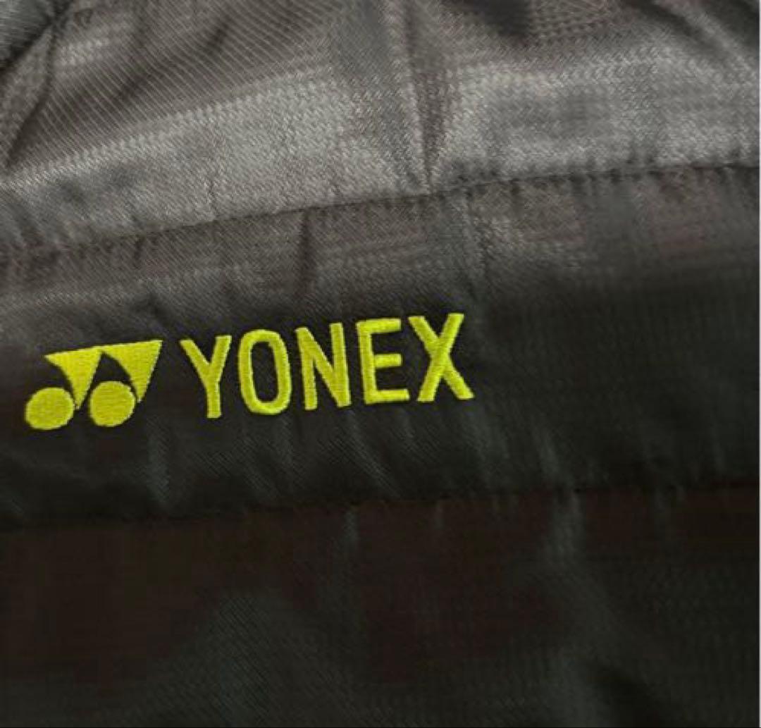 YONEX ウォームアップウェア ブラック　中綿ジャケット　メンズ