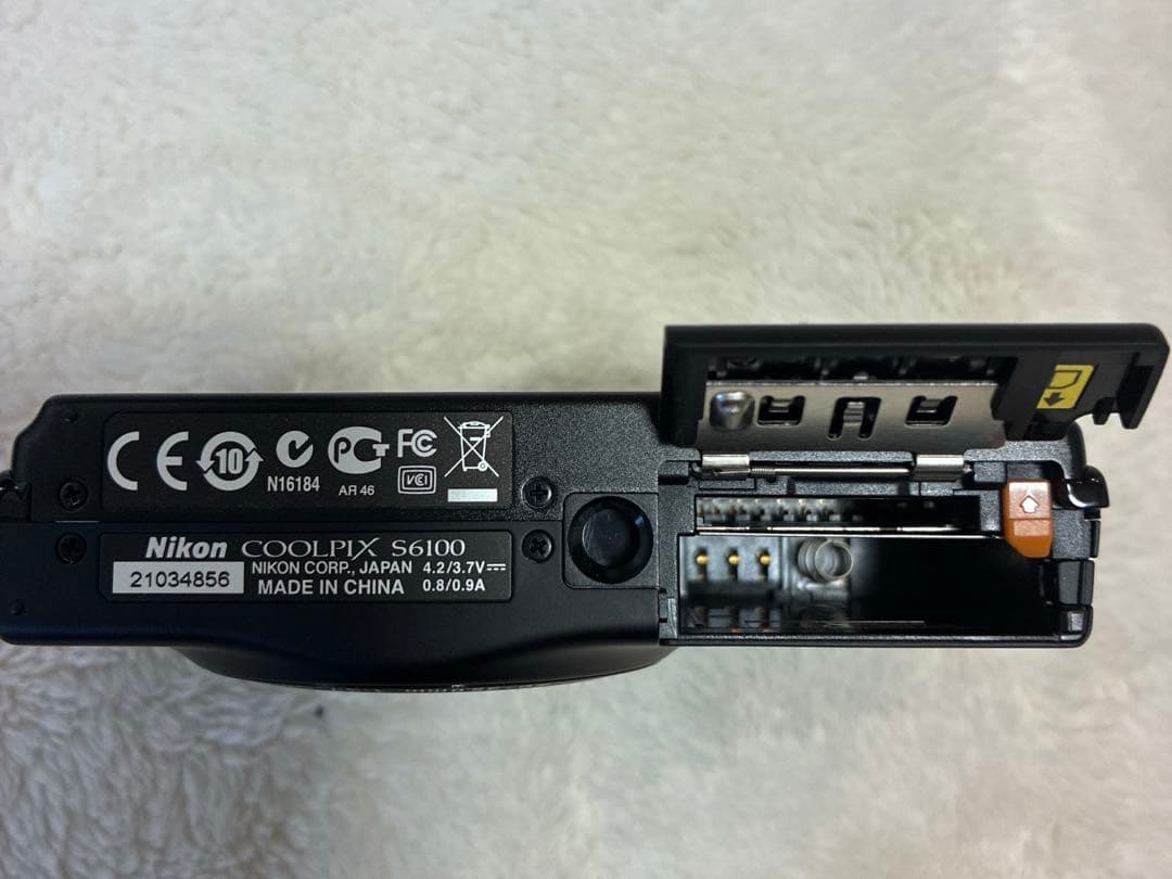 Nikon COOLPIX S6100 コンパクトデジタルカメラ　ブラック