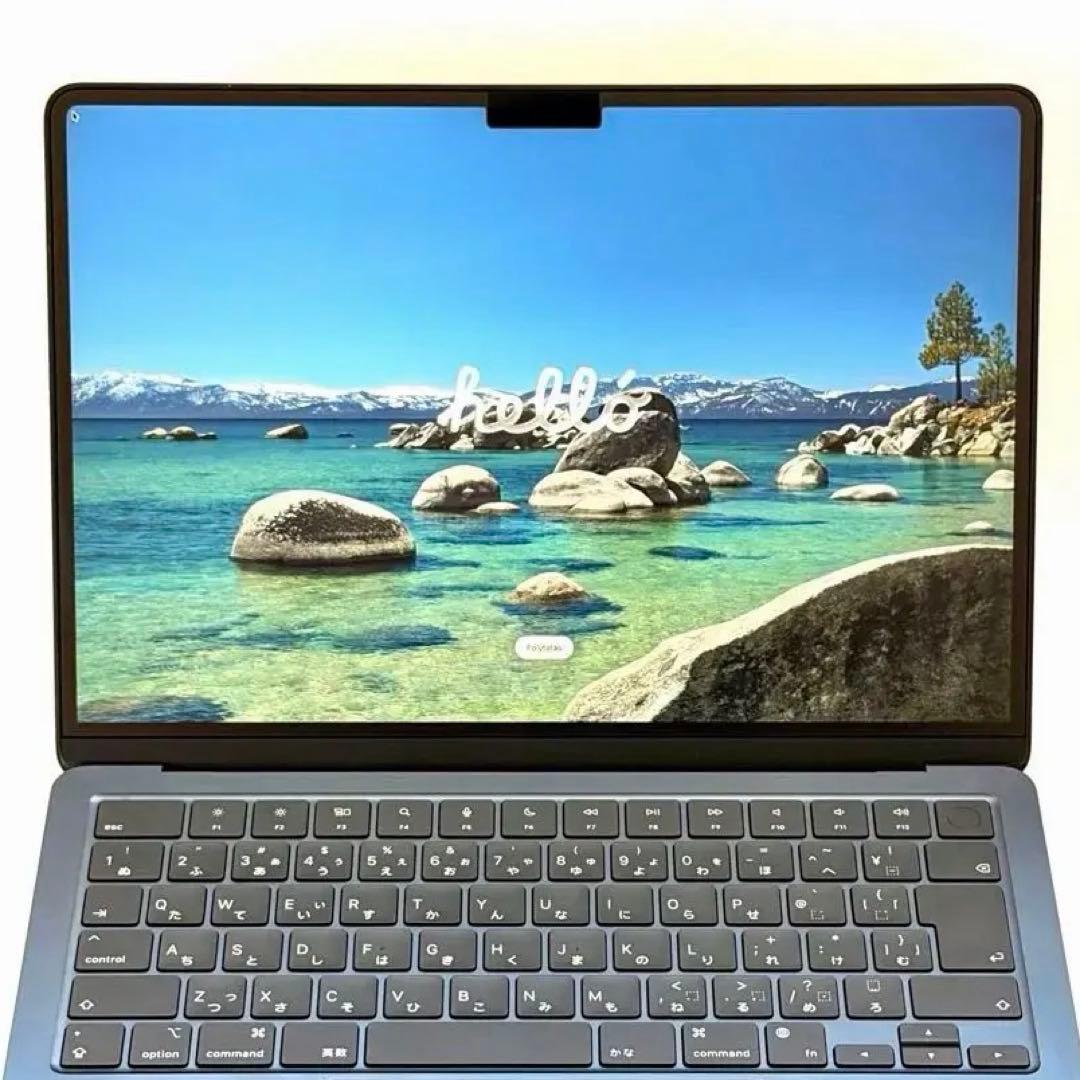 MacBook Air M2 13インチ バッテリー最大容量100%　【極美品】