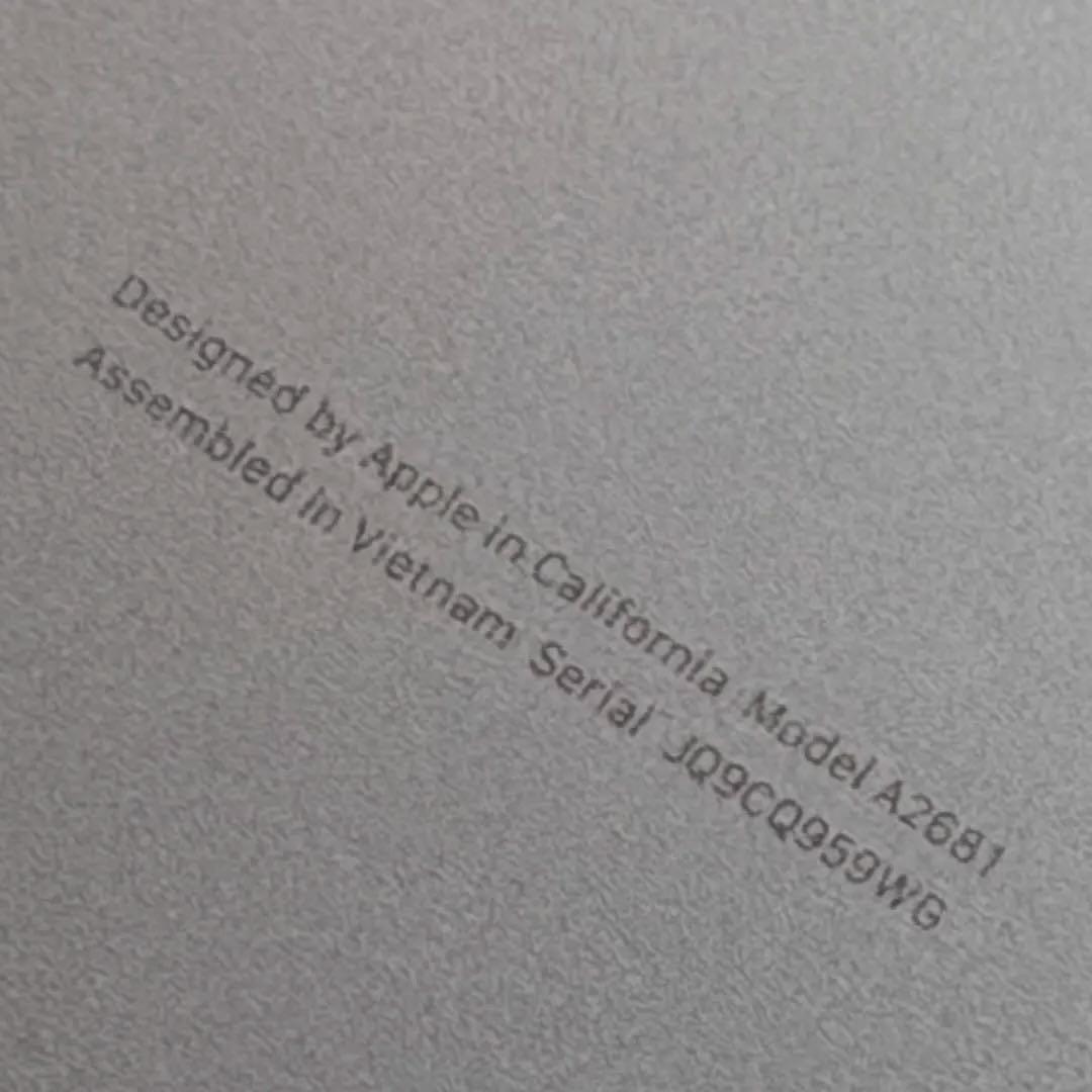 MacBook Air M2 13インチ バッテリー最大容量100%　【極美品】