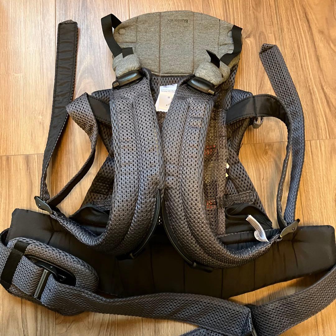 BABYBJÖRN ベビーキャリア　ハーモニー　アンスラサイト　メッシュ