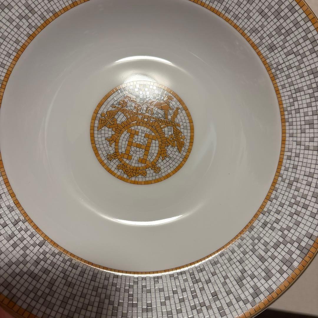エルメス　ヴァンキャトル ゴールド　スーププレート　パスタプレート
