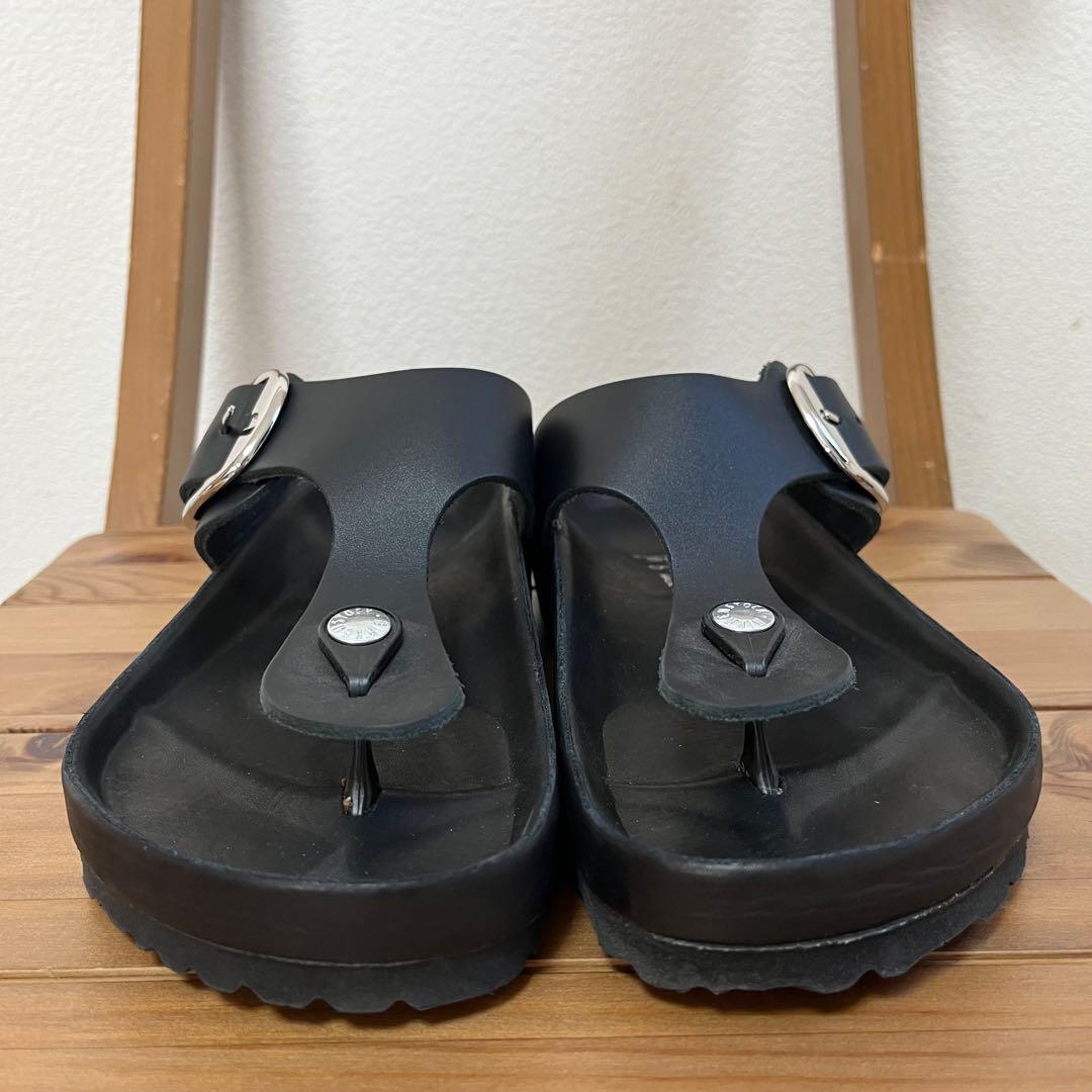 ビルケンシュトック 36 ギゼ エクスクイジット ビッグバックル 黒