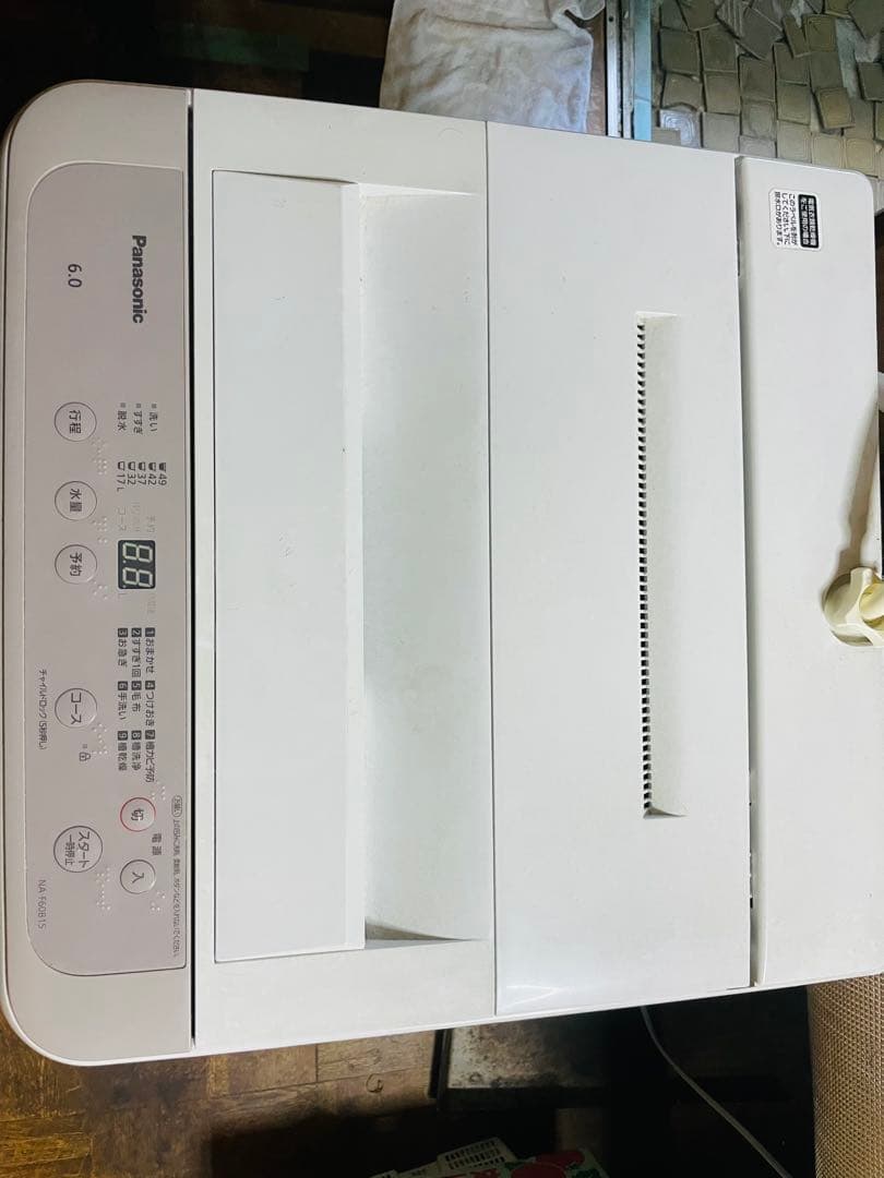 Panasonic 洗濯機 6kg 2022年製 自分で取る埼玉￼東浦和