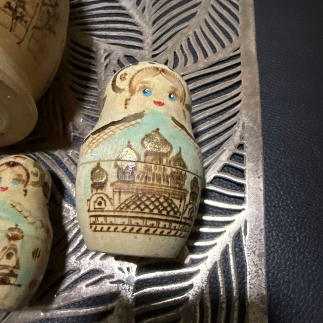 1995年木製マトリョーシカ 5個セット