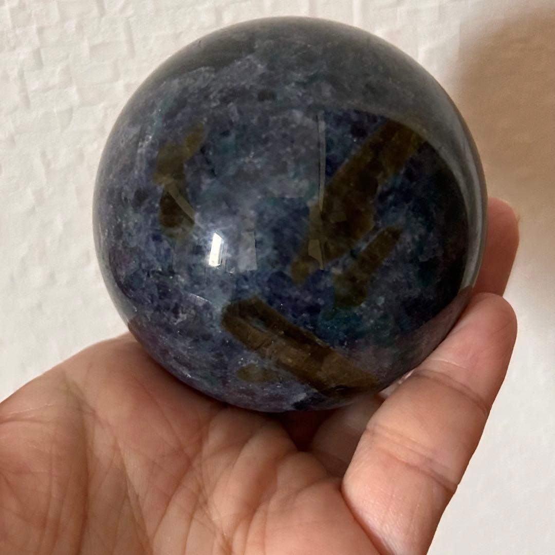 ⭐︎天然石　アイオライト　スフィア　66mm