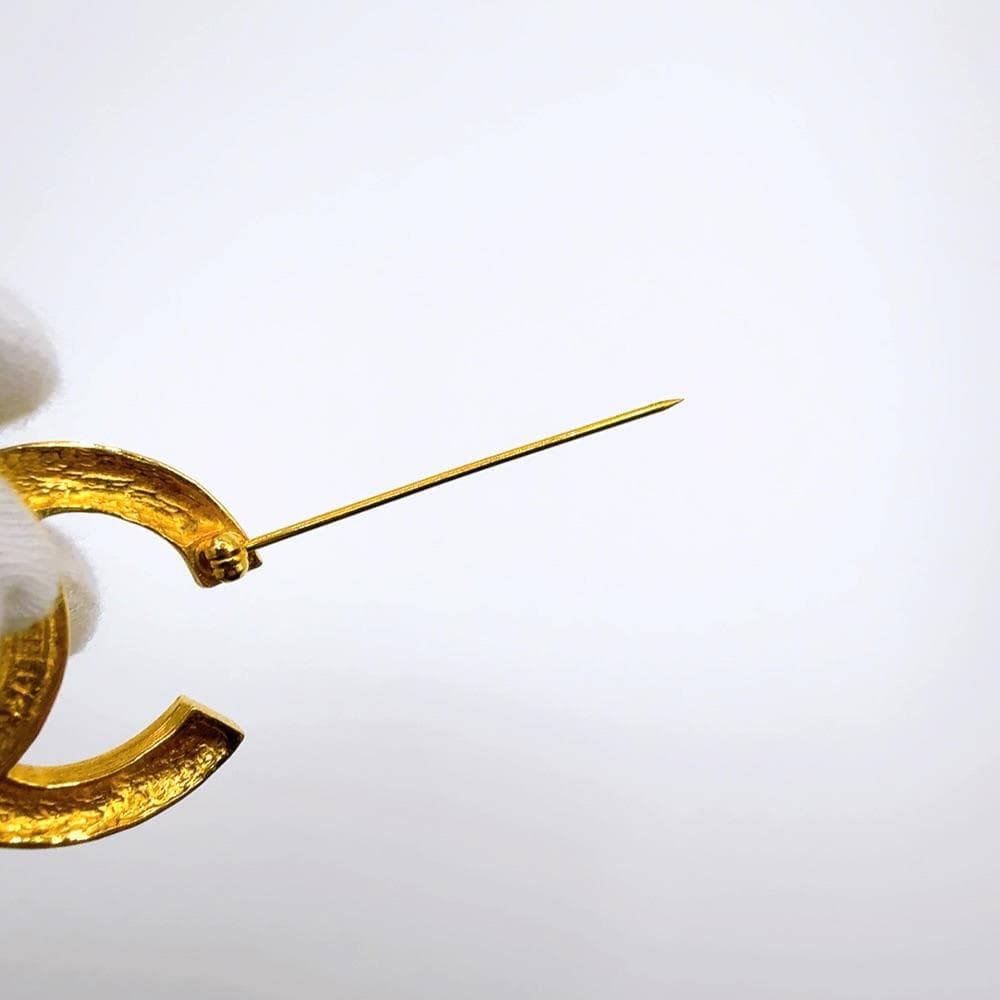 ◇シャネル◇GP×ラインストーン/ココマーク/174/ブローチ/ブランド