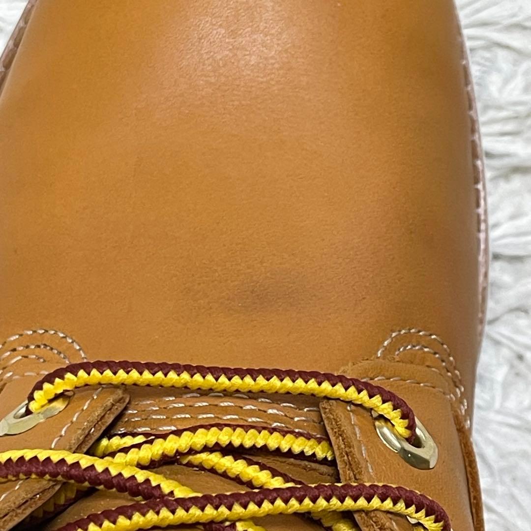 【美品】Timberland x STUSSY レザー6インチジップブーツ