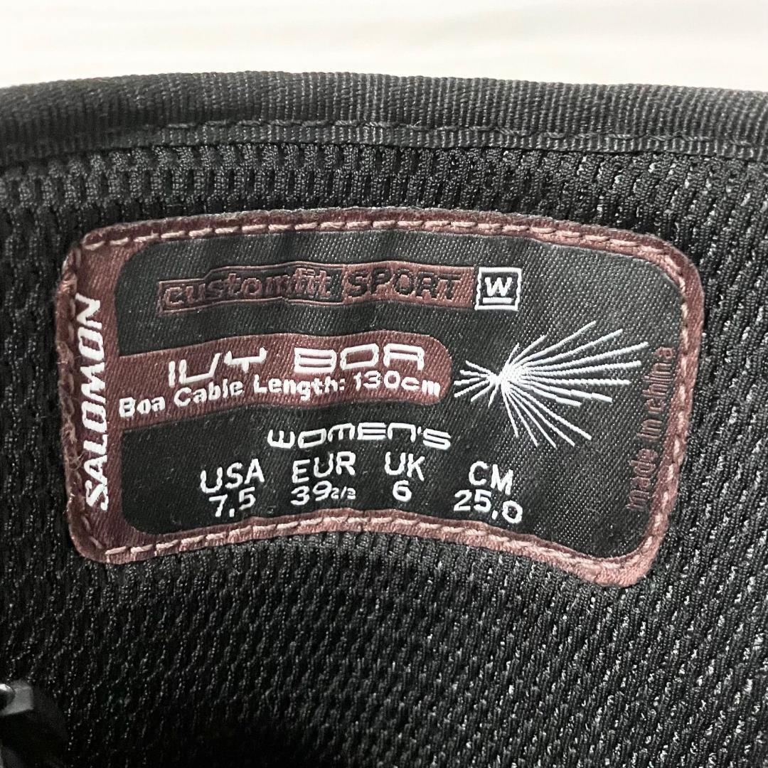 SALOMON スノーボードブーツ customfit Boa 25cm ボア