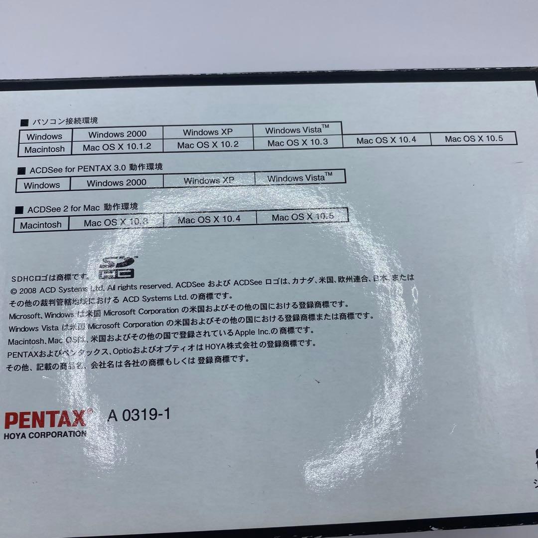 美品 PENTAX Optio E70 ペンタックス　オプティオ　デジタルカメラ