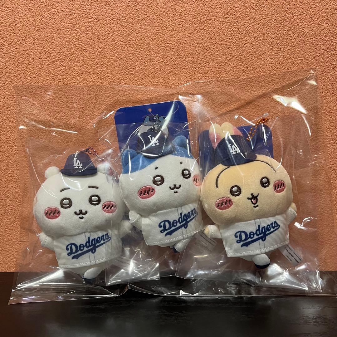 ちいかわ MLB TOKYO SERIES マスコット 3種 トートバッグ