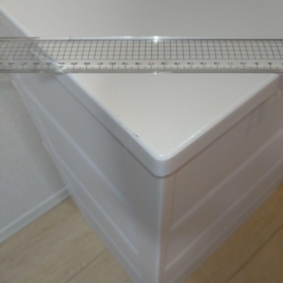 中古チェスト　フィッツプラス プレミアム FP5504 4段 セラミックホワイト