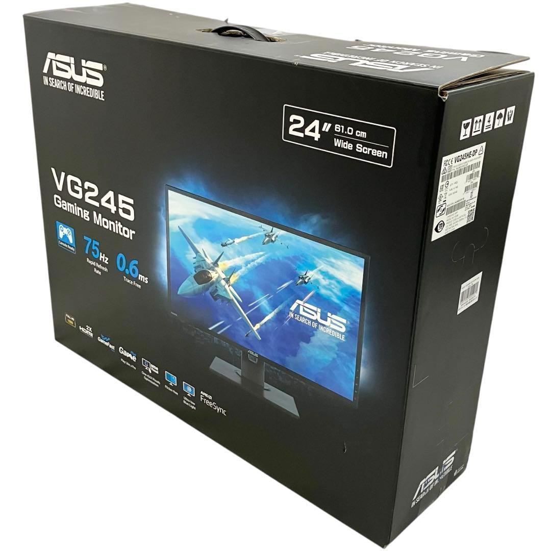 【美品】ASUS ゲーミングモニター VG245HE-DP ブラック