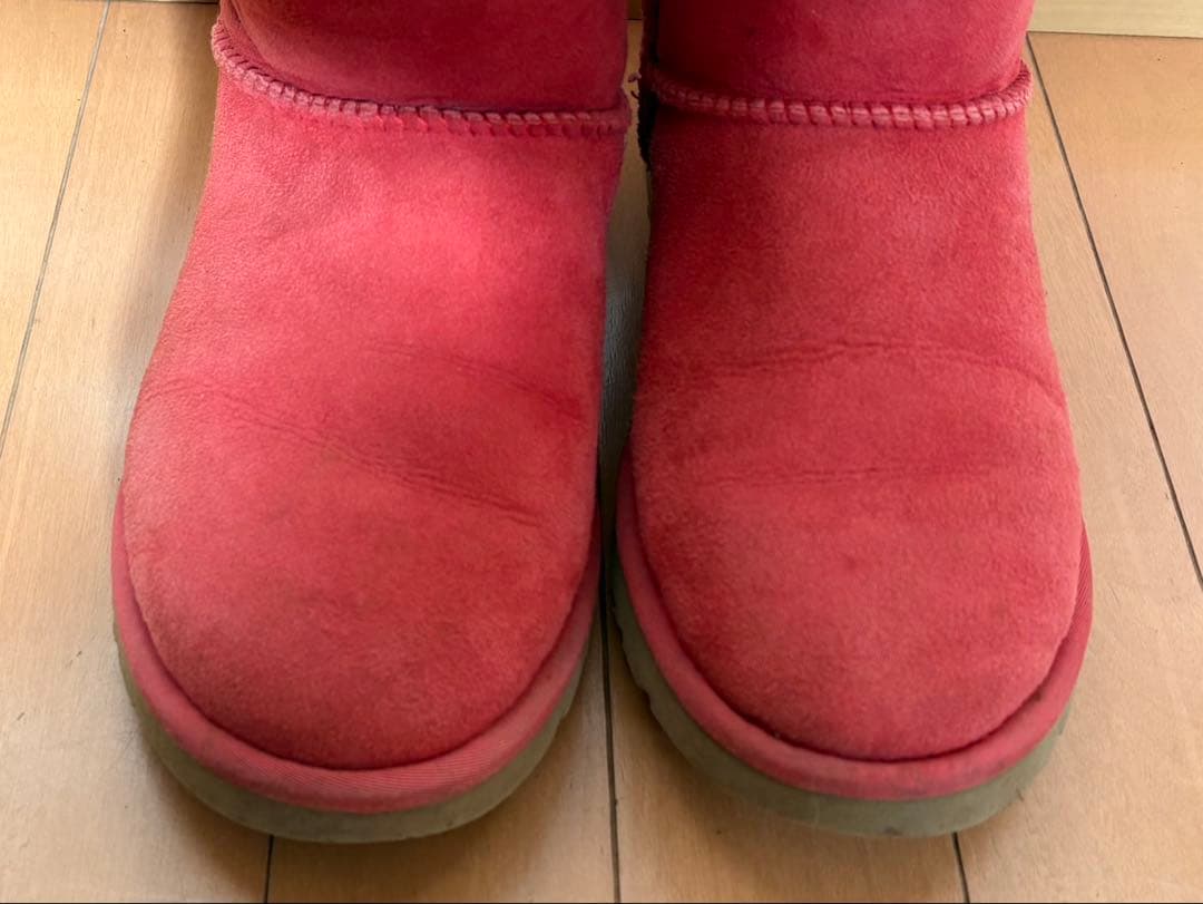 UGG レディース ムートンブーツ ピンク 25cm
