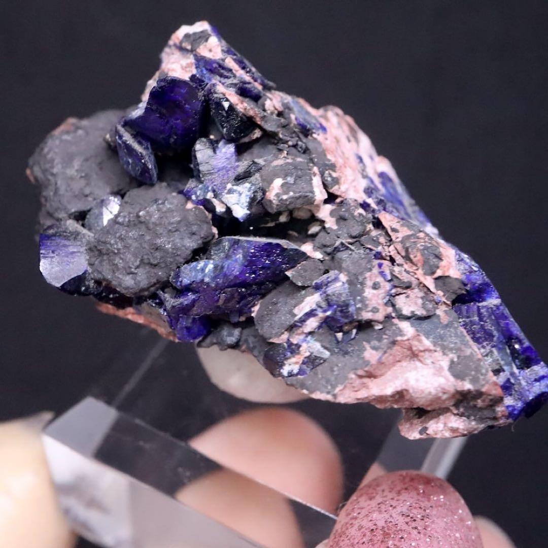 アズライト アジュライト 24.5g AZR077 原石 鉱物 天然石