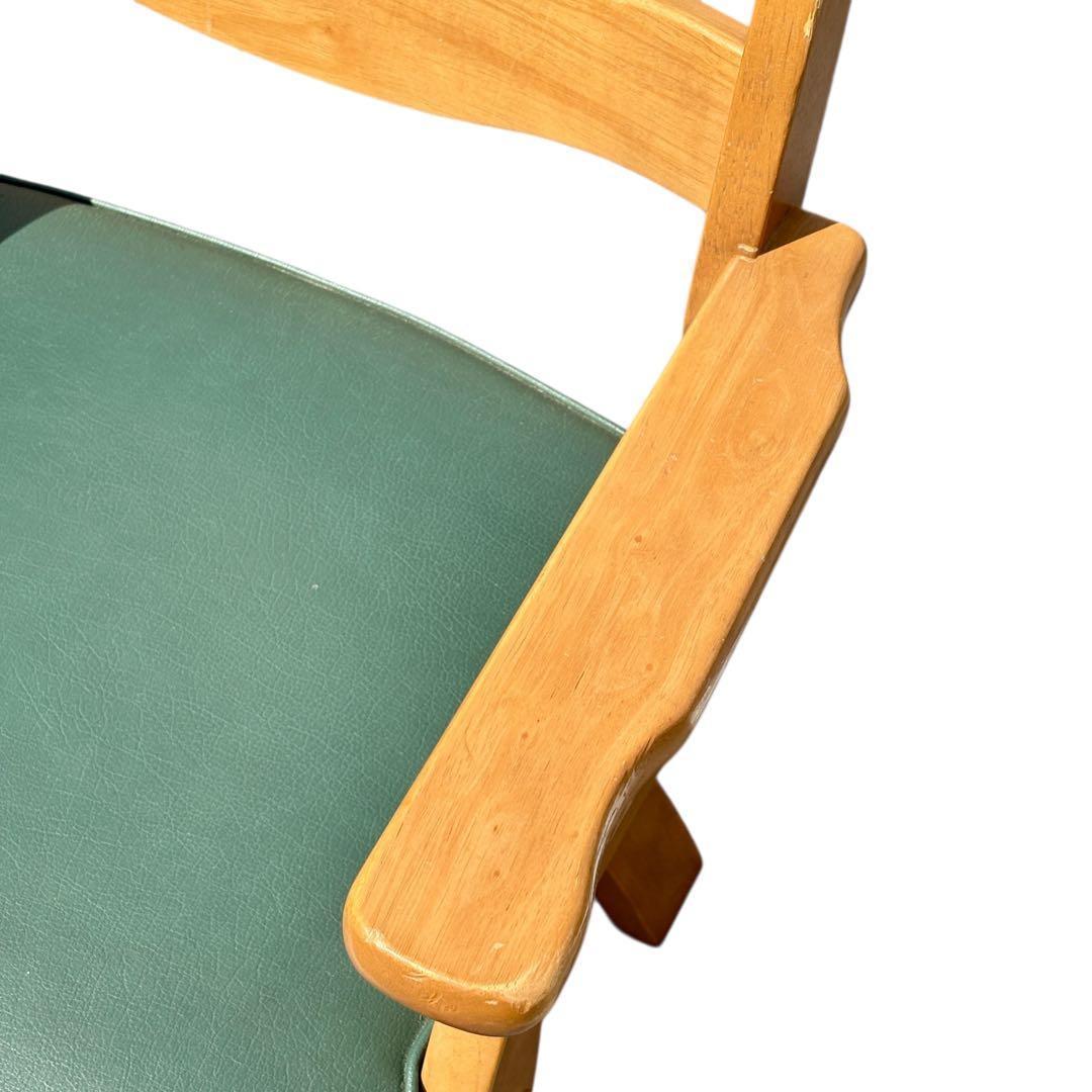 Karimoku カリモク ダイニングチェア RUSTIC 回転椅子 肘掛け付き