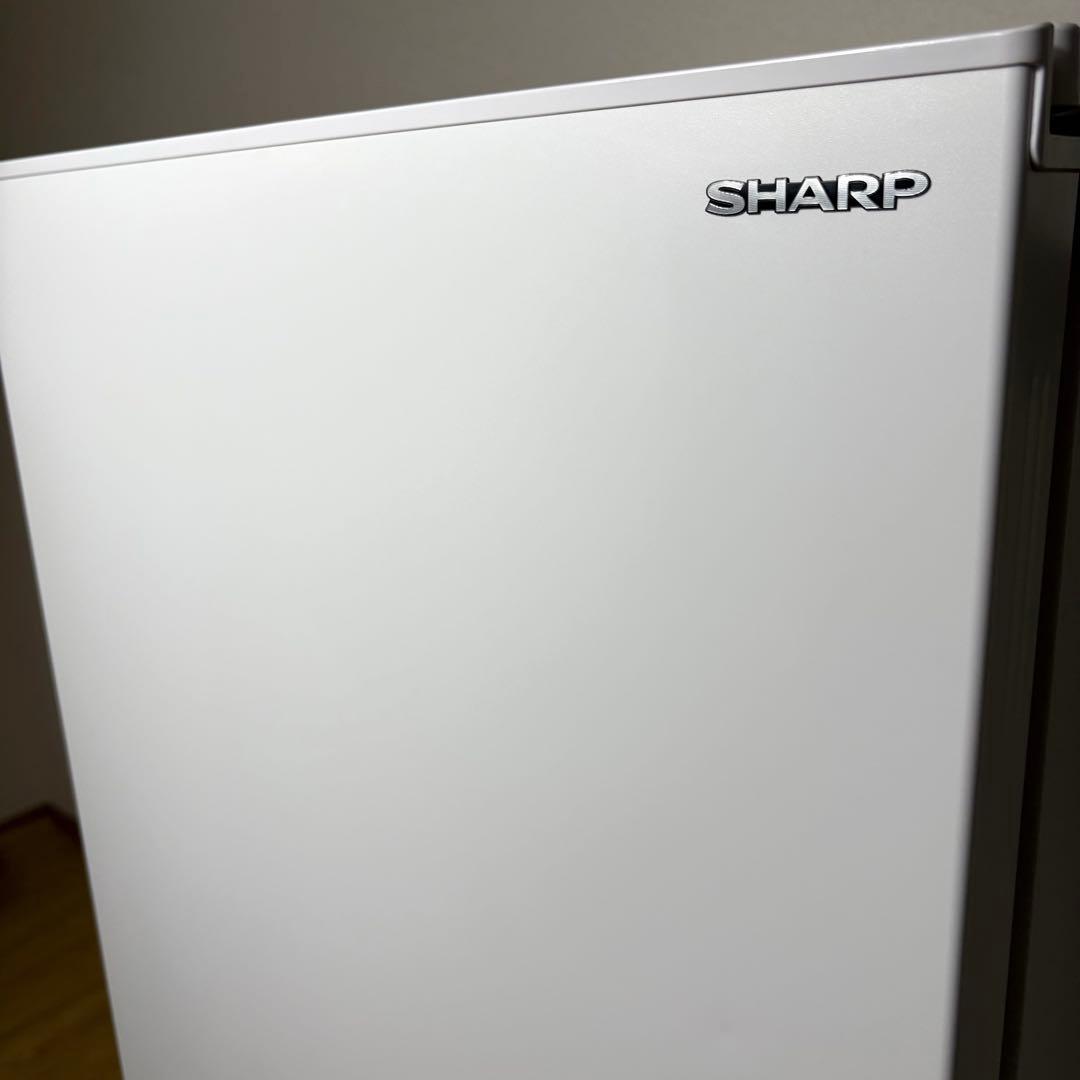 2024 冷蔵庫 一人暮らし 単身用 小型 3ヶ月保証付送料無料 シャープ 美品