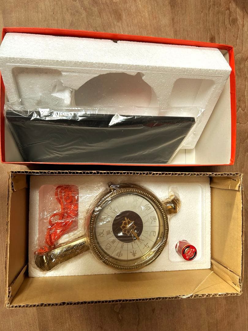 置時計　大宝鎚 だいこくさま　御神宝　昭和レトロ　アンティーク　十二支文字板