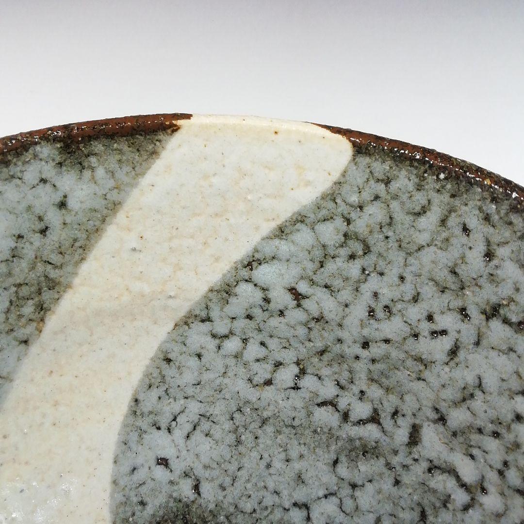 Ｔ１１　茶碗　『斑唐津手　茶碗』『奥村考山造』　共箱　抹茶碗　茶道具