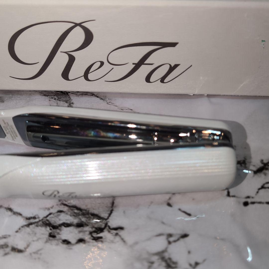 ReFa ストレートヘアアイロン ホワイト　台付き