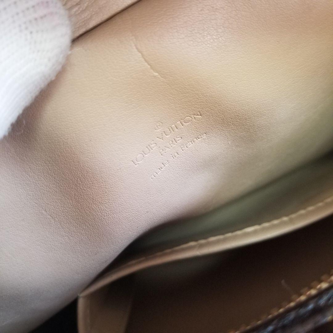 ルイヴィトン モノグラム ヴェルニ トンプキンスクエア トートバッグ ボストン