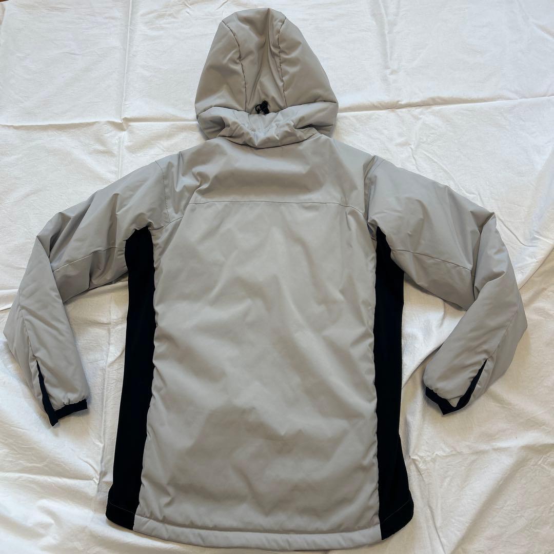 美品　BRIEFING WARM DART PADDED PARKA グレー