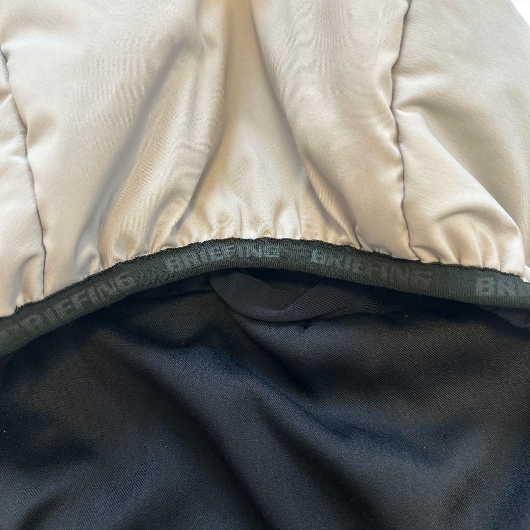 美品　BRIEFING WARM DART PADDED PARKA グレー