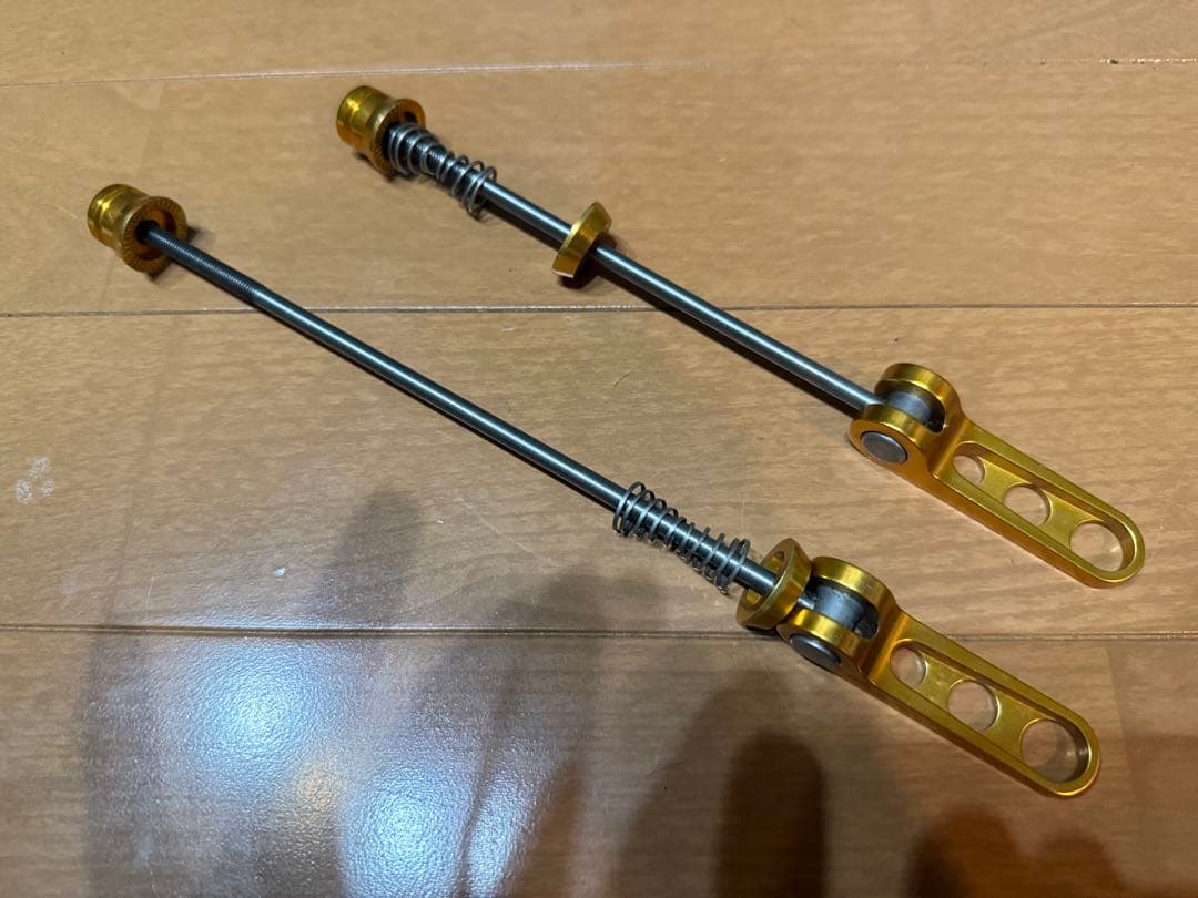 ringle チタンクイックリリース　ゴールド　セット　90s 希少品！