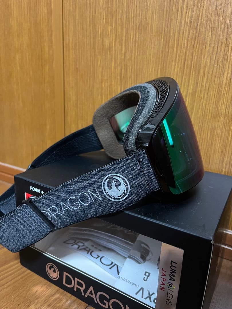 DRAGON PXV ゴーグル LUMA LENS グリーン/ブルー