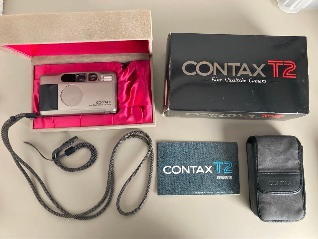 ぐっさんぴーさん用　Contax T2 Film Camera【動作確認済】